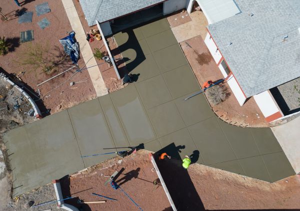 Cost of Concrete Driveway Finishing in Fresno